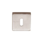 Standard Key Escutcheon Square - SQ5002 by M Marcus - Heritage Brass