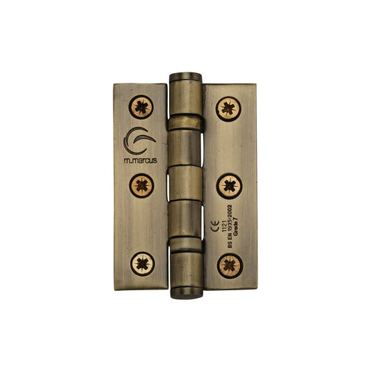 Stainless Steel Line Hinge SS-3X2 by M Marcus - Heritage Brass