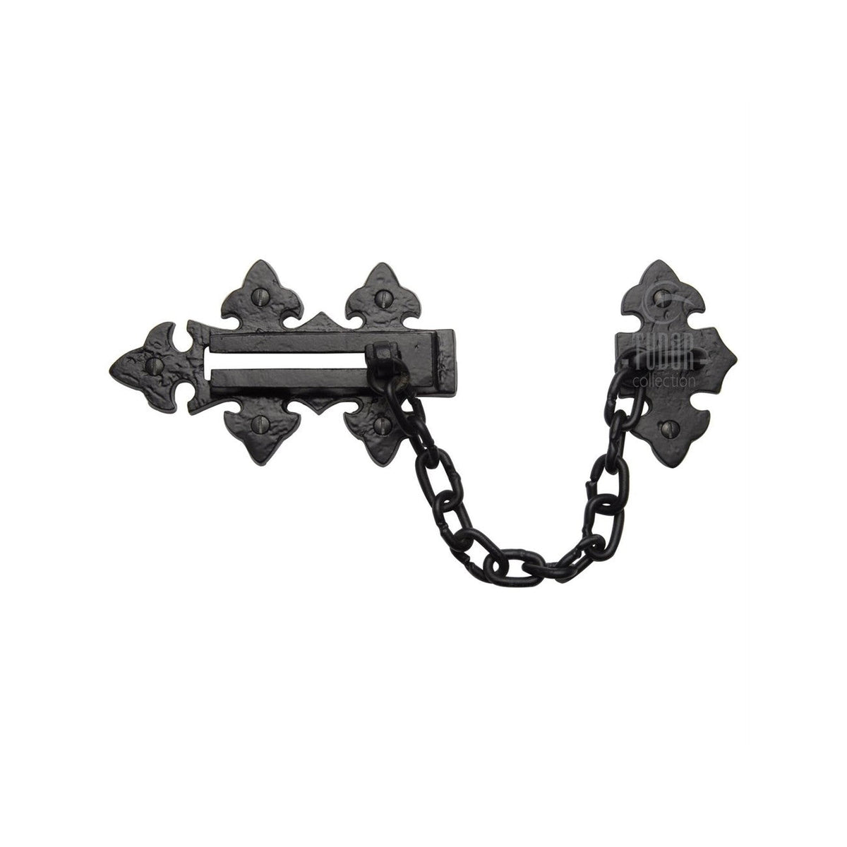 Tudor Door Chain Black Iron by M Marcus - Heritage Brass