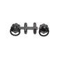 Tudor Gate Latch Black Iron by M Marcus - Heritage Brass