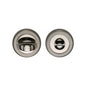 Round Bathroom Turn & Release - V0678 by M Marcus - Heritage Brass