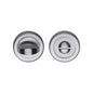 Round Bathroom Turn & Release - V0678 by M Marcus - Heritage Brass