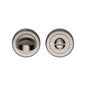 Round Bathroom Turn & Release - V0678 by M Marcus - Heritage Brass