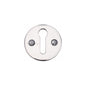 Standard Key Escutcheon Round - V1010 by M Marcus - Heritage Brass