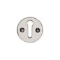 Standard Key Escutcheon Round - V1010 by M Marcus - Heritage Brass