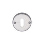Standard Key Escutcheon Round - V1014 by M Marcus - Heritage Brass