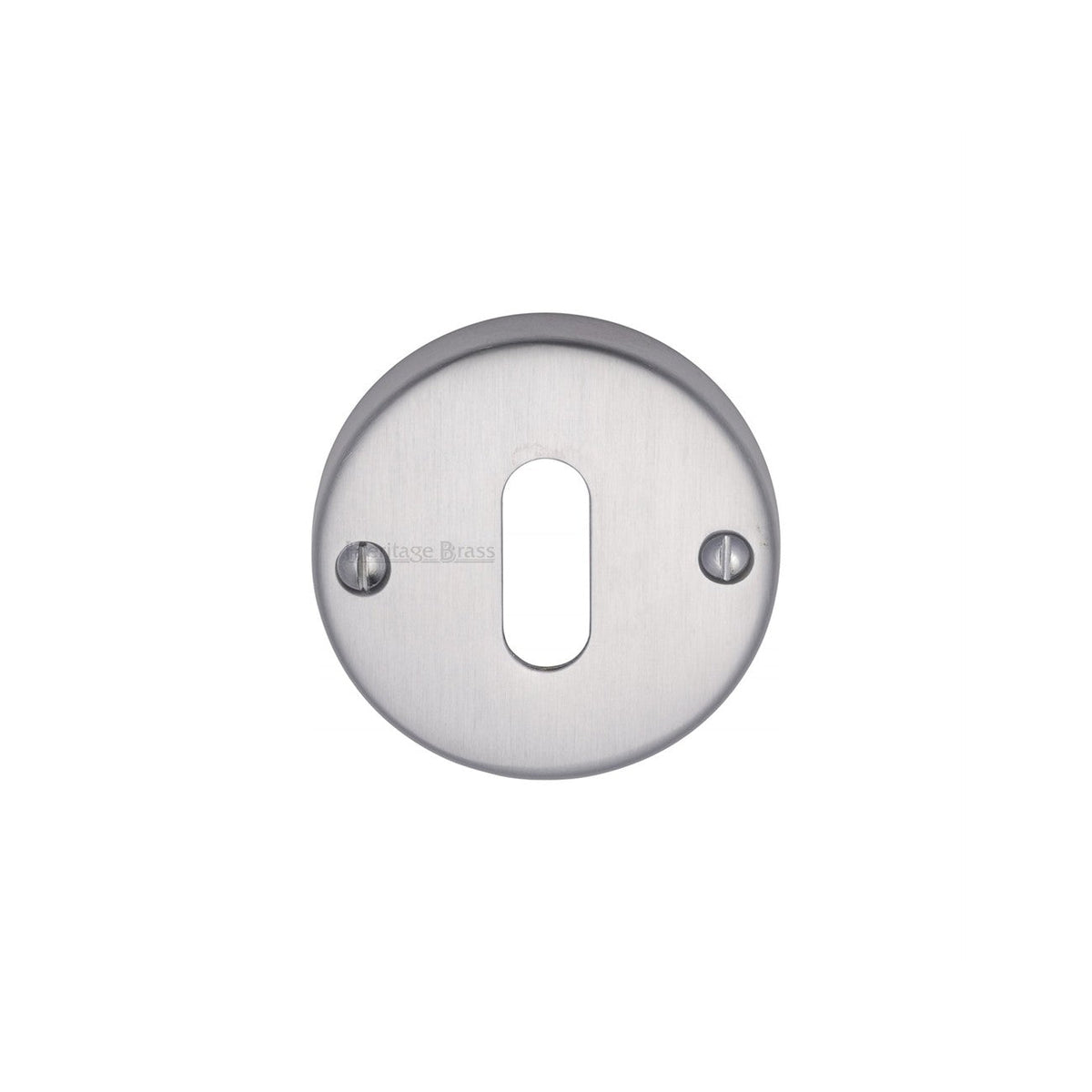 Standard Key Escutcheon Round - V1014 by M Marcus - Heritage Brass