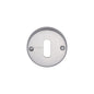 Standard Key Escutcheon Round - V1014 by M Marcus - Heritage Brass