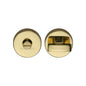 Round Bathroom Turn & Release - V1018 by M Marcus - Heritage Brass
