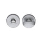 Round Bathroom Turn & Release - V1018 by M Marcus - Heritage Brass