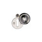 Standard Covered Key Escutcheon Round - V1020 by M Marcus - Heritage Brass