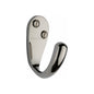 Curved Single Robe Hook by M Marcus - Heritage Brass