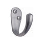 Curved Single Robe Hook by M Marcus - Heritage Brass