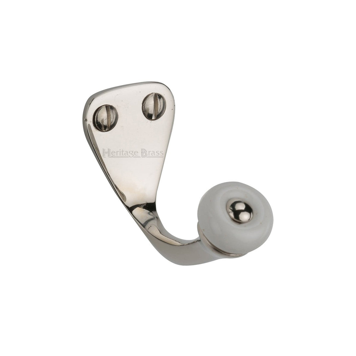 Traditional Single Robe Hook by M Marcus - Heritage Brass