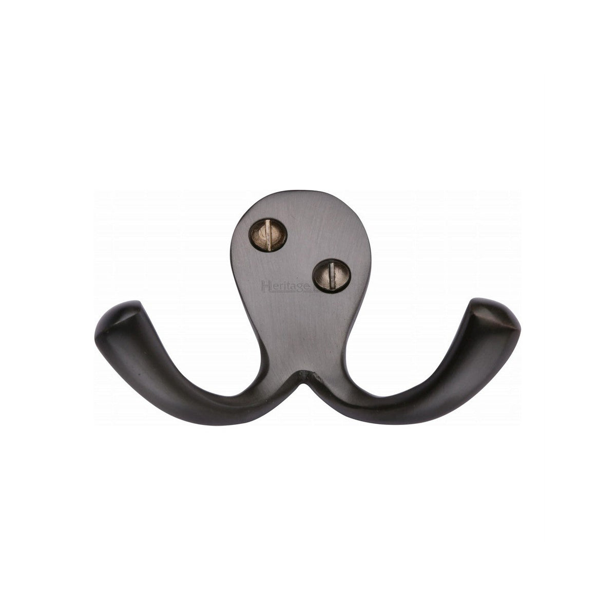 Double Coat HookÂ - V1060 by M Marcus - Heritage Brass