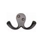 Double Coat HookÂ - V1060 by M Marcus - Heritage Brass
