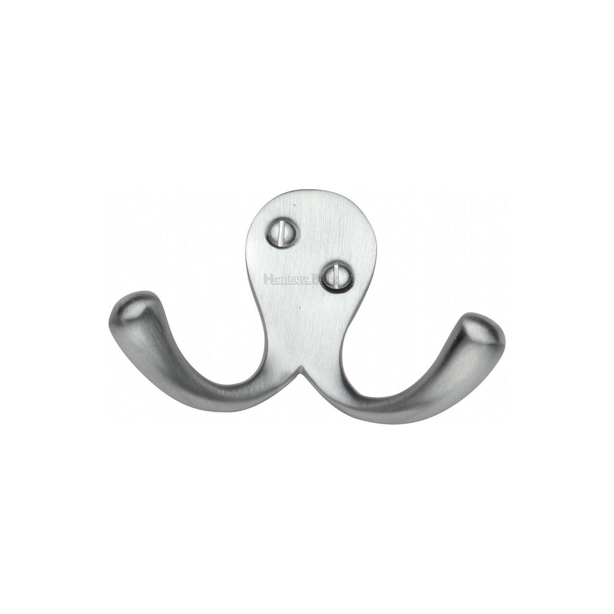 Double Coat HookÂ - V1060 by M Marcus - Heritage Brass