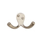 Double Coat HookÂ - V1060 by M Marcus - Heritage Brass