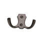 Double Coat HookÂ - V1062 by M Marcus - Heritage Brass