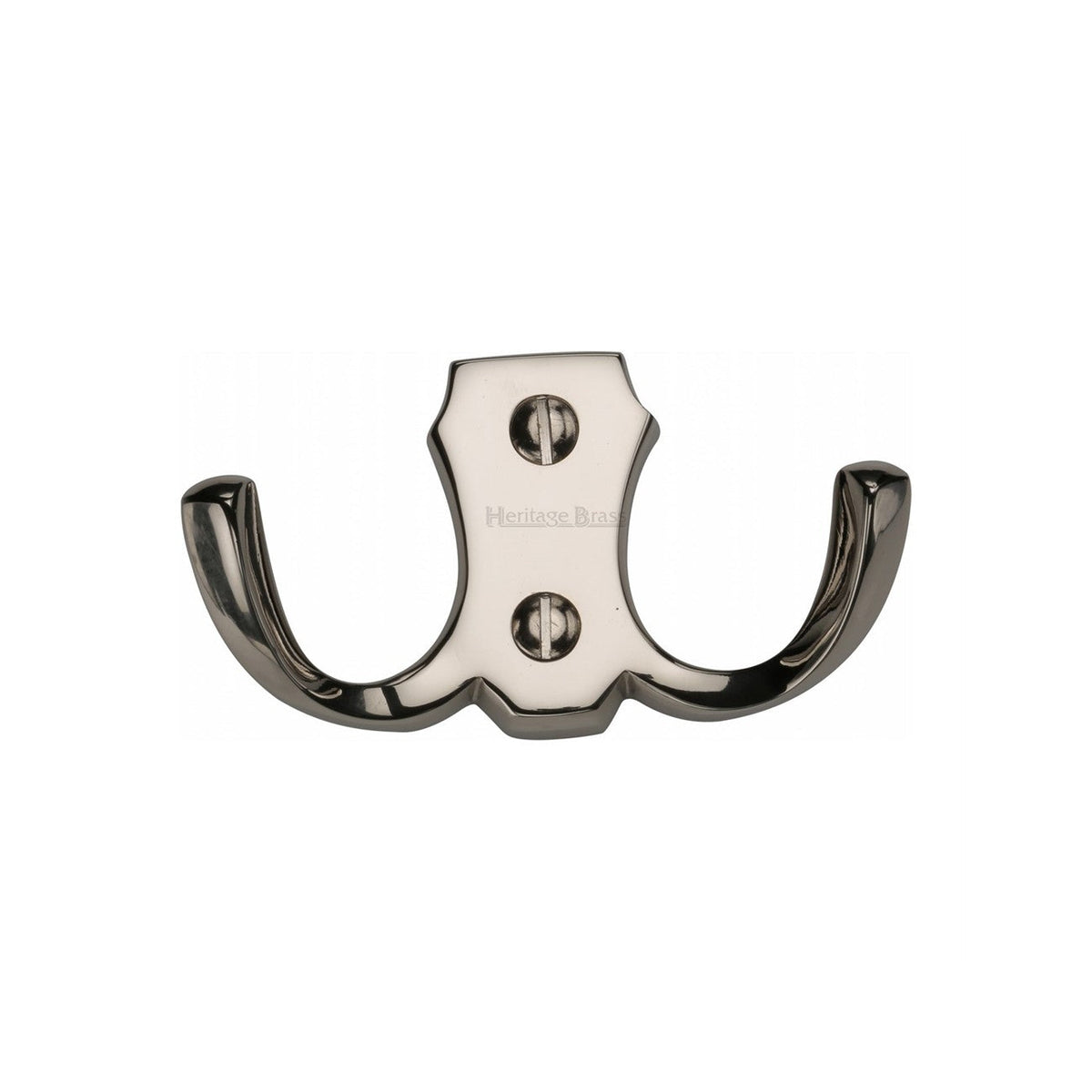 Double Coat HookÂ - V1062 by M Marcus - Heritage Brass