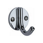 Modern Single Robe Hook by M Marcus - Heritage Brass
