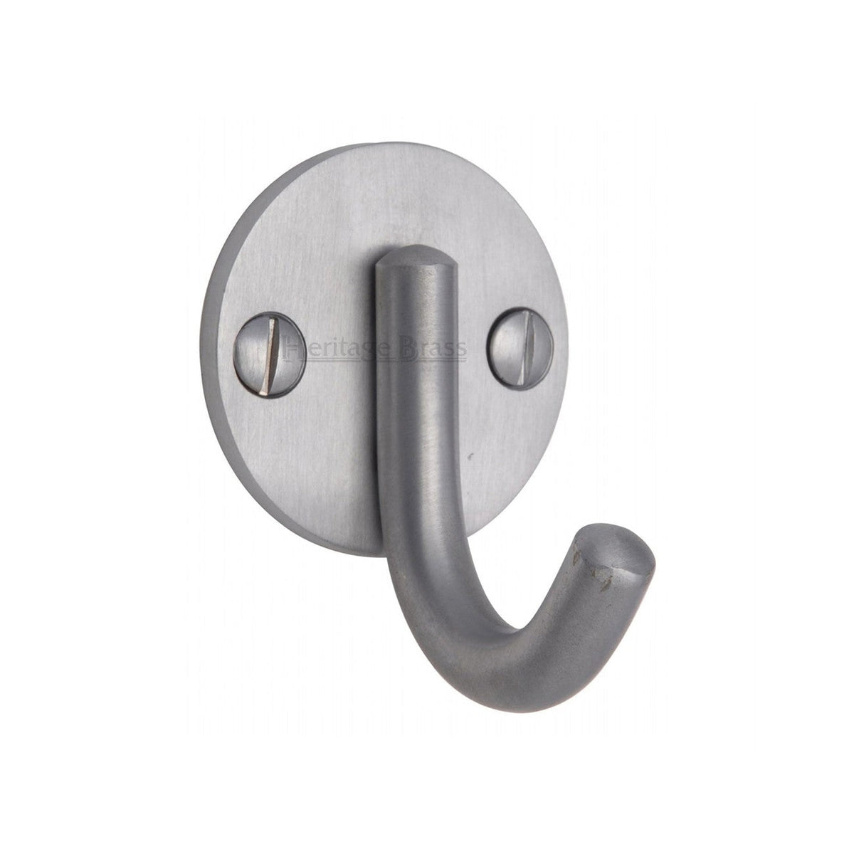 Modern Single Robe Hook by M Marcus - Heritage Brass