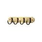 Coat Hooks on Plate by M Marcus - Heritage Brass