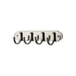 Coat Hooks on Plate by M Marcus - Heritage Brass