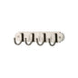 Coat Hooks on Plate by M Marcus - Heritage Brass