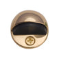 Round Shielded Floor Mounted Door Stop by M Marcus - Heritage Brass