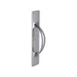 Door Pull Handle on Plate by M Marcus - Heritage Brass