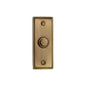 Oblong Bell Push by M Marcus - Heritage Brass