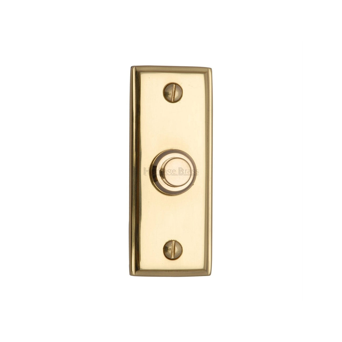 Oblong Bell Push by M Marcus - Heritage Brass