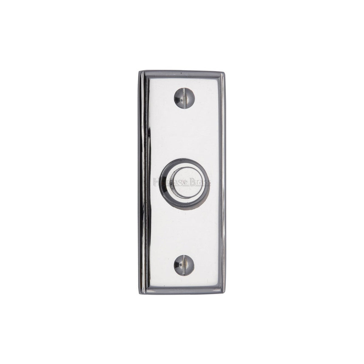 Oblong Bell Push by M Marcus - Heritage Brass
