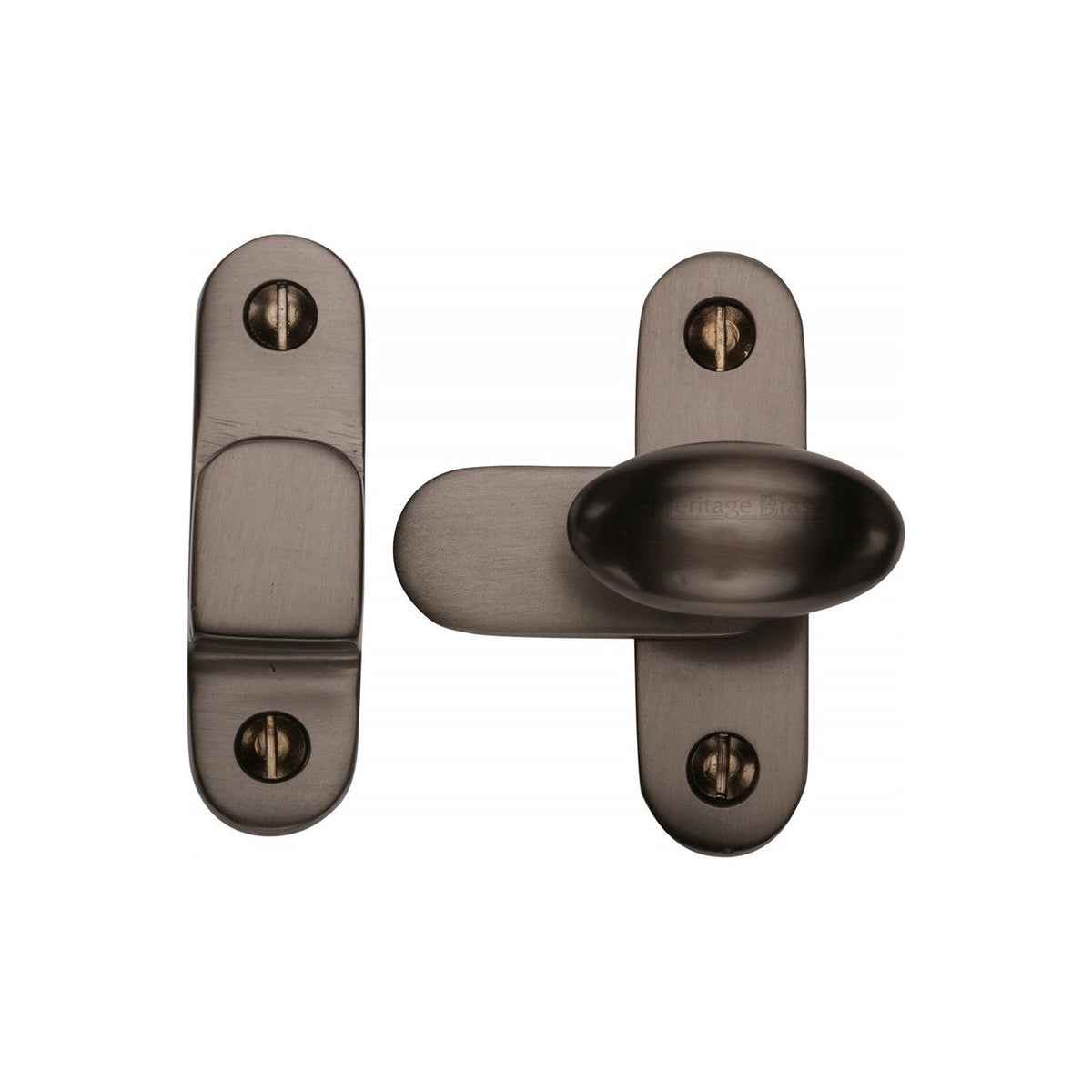 Hook and Plate Fastener by M Marcus - Heritage Brass