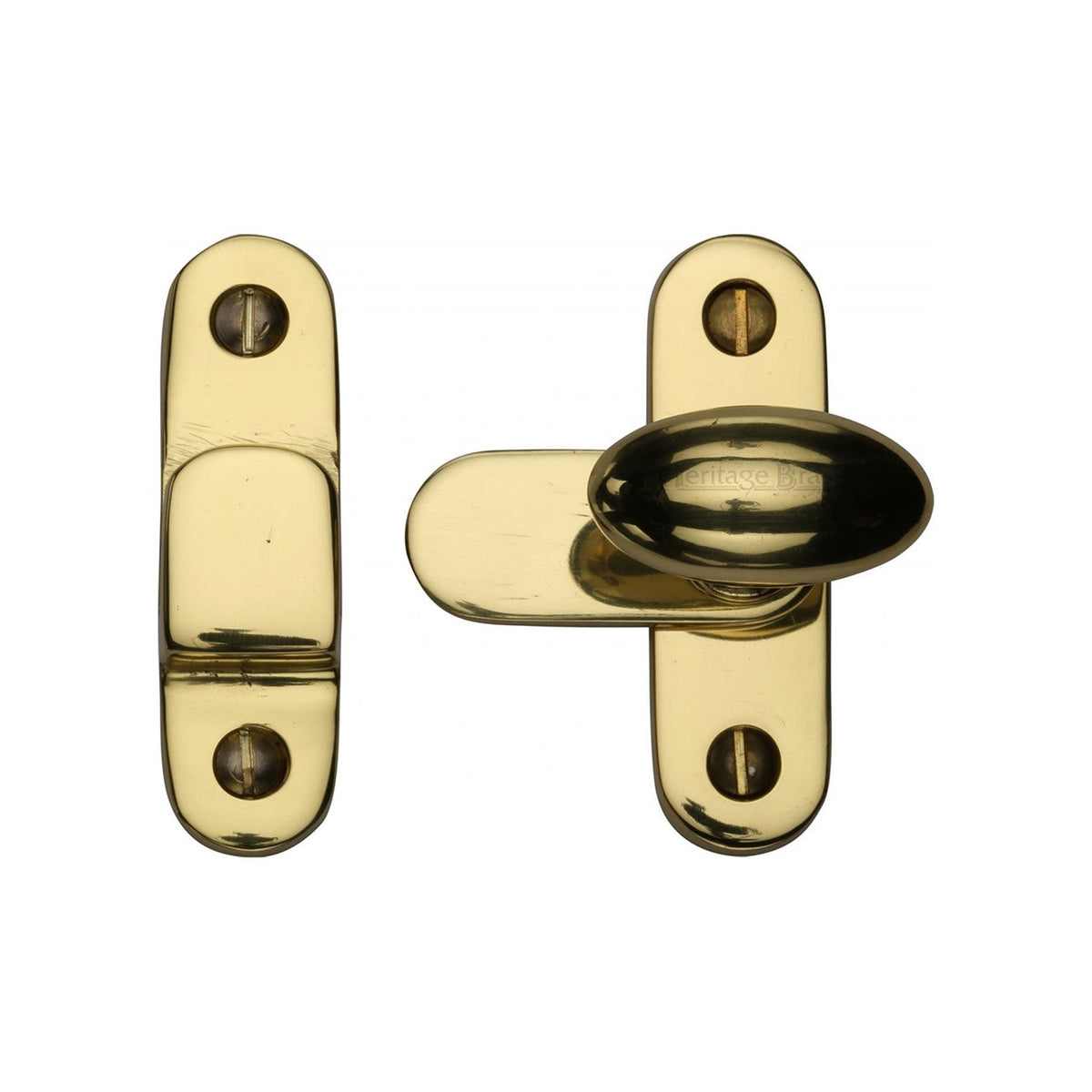 Hook and Plate Fastener by M Marcus - Heritage Brass