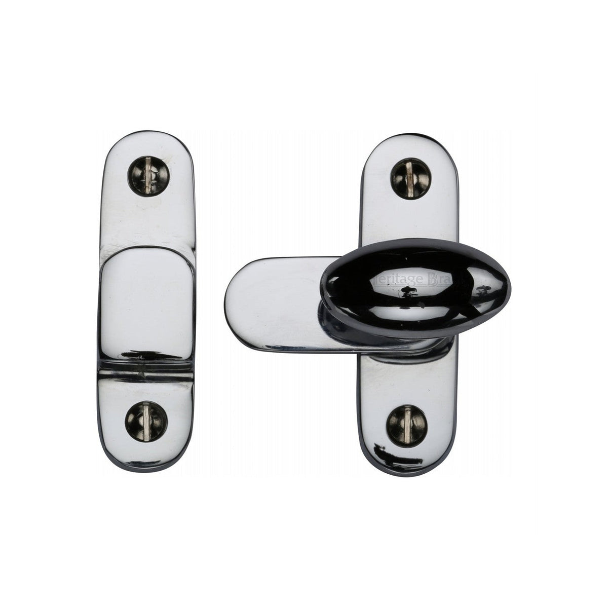 Hook and Plate Fastener by M Marcus - Heritage Brass