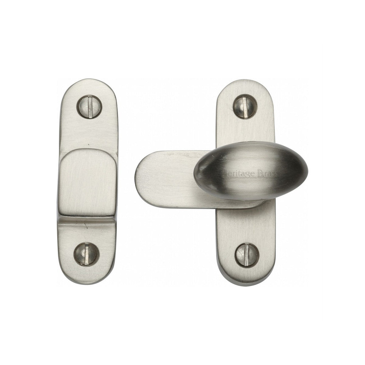 Hook and Plate Fastener by M Marcus - Heritage Brass