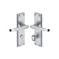 Victoria Door Handle on Plate by M Marcus - Heritage Brass