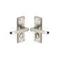 Victoria Short Door Handle on Plate by M Marcus - Heritage Brass