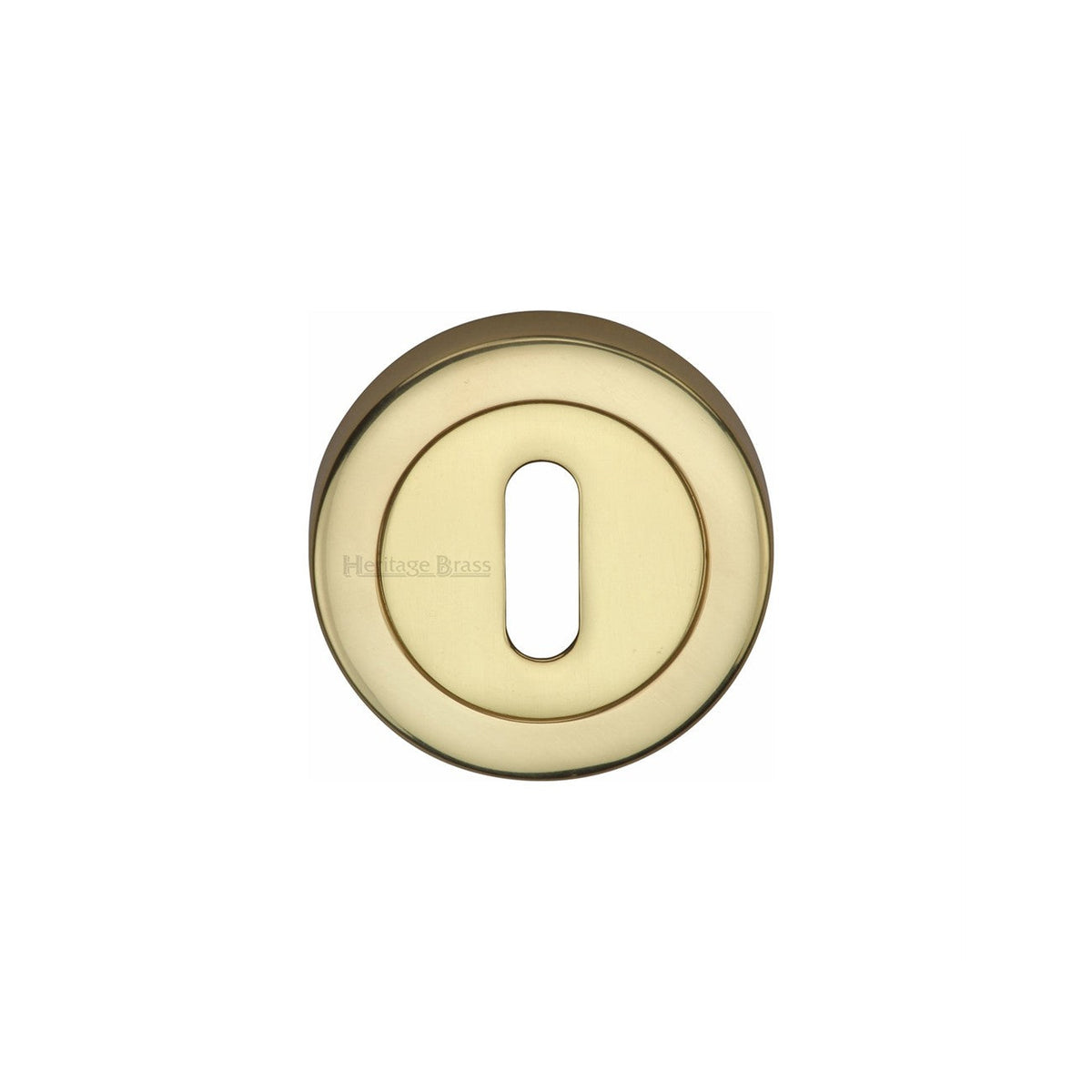 Standard Key Escutcheon Round - V4000 by M Marcus - Heritage Brass