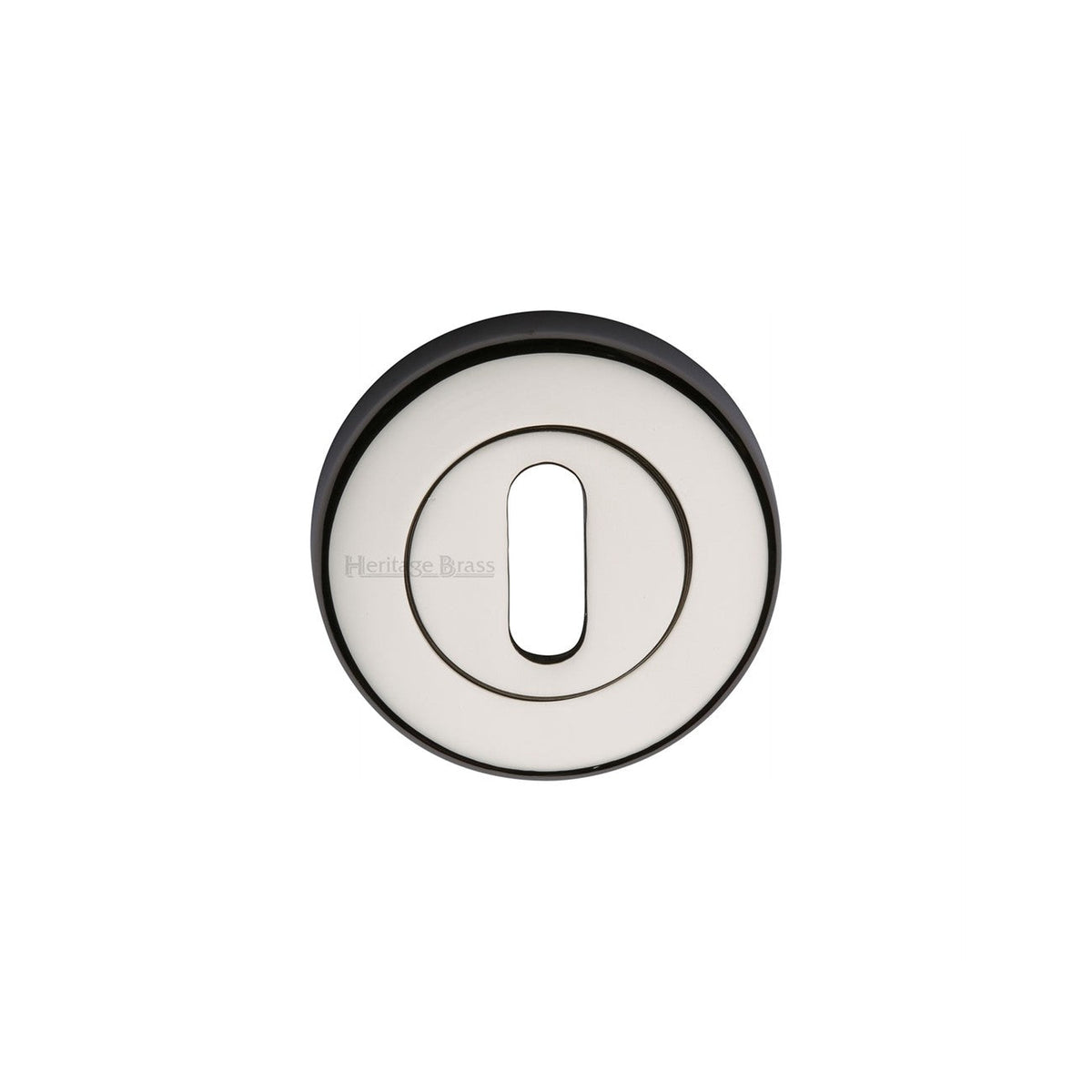 Standard Key Escutcheon Round - V4000 by M Marcus - Heritage Brass