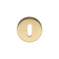 Standard Key Escutcheon Round - V4007 by M Marcus - Heritage Brass