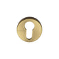 Euro Profile Cylinder Escutcheon Round - V4008 by M Marcus - Heritage Brass