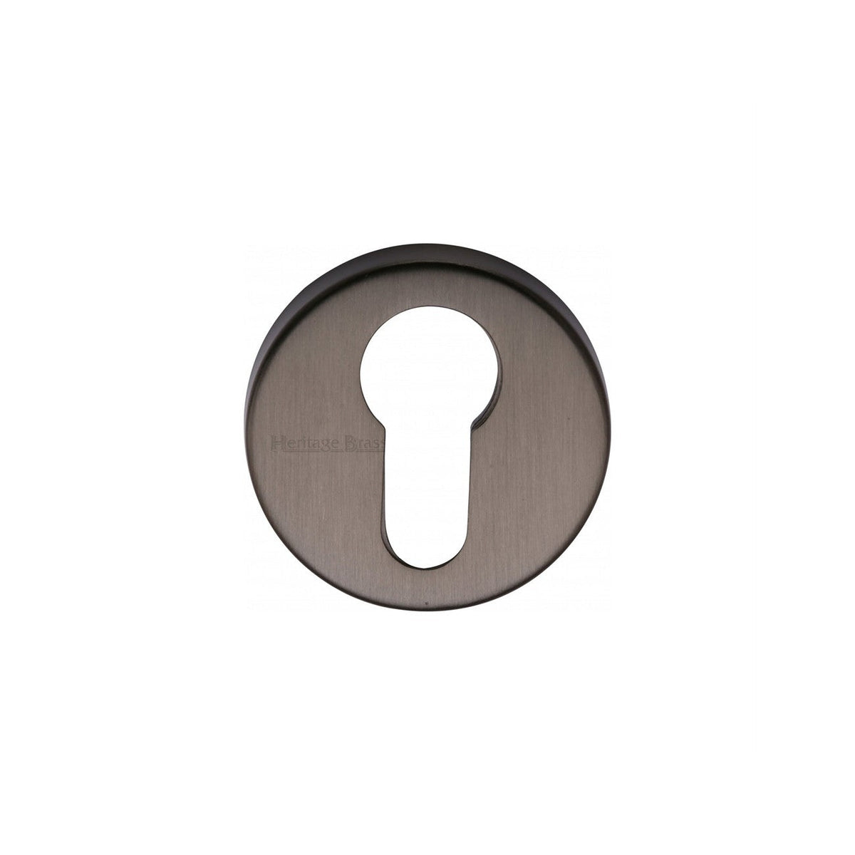 Euro Profile Cylinder Escutcheon Round - V4008 by M Marcus - Heritage Brass