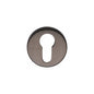 Euro Profile Cylinder Escutcheon Round - V4008 by M Marcus - Heritage Brass