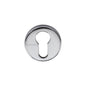 Euro Profile Cylinder Escutcheon Round - V4008 by M Marcus - Heritage Brass