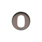 Oval Profile Cylinder Escutcheon Round - V4009 by M Marcus - Heritage Brass