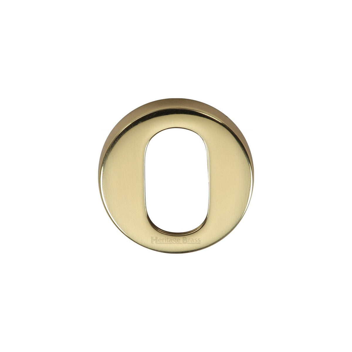 Oval Profile Cylinder Escutcheon Round - V4009 by M Marcus - Heritage Brass