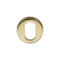 Oval Profile Cylinder Escutcheon Round - V4009 by M Marcus - Heritage Brass